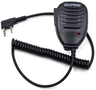 Hand Held Clip-On Shoulder Speaker Mic Microphone PTT for Walkie Talkies. Brand New Products.