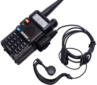 Earpiece Headset (Singles) PTT for Two-Way Walkie Talkie Radios, Transceivers. Brand New Products.