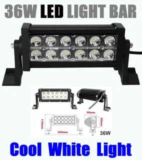 LED Light Bar Spot Beam 36W Double Row 10V~32V DC. Limited Special Clearance. Brand New Products.