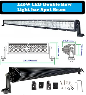 LED Light Bars: 240W 10~32V Hi-Power LED Auto Work, Spot, Search  Light Bars. Brand New Products.