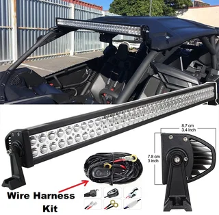 LED Light Bar: 240W 10~32V Hi-Power LED Auto Light Bar Plus Wire Harness Kit. Brand New Products.