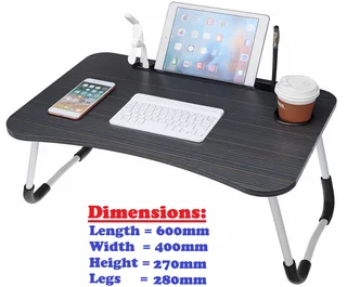 Laptop Table Stand with USB  Ports plus MORE. Large Ergonomic Design Foldable, Durable. NEW Products