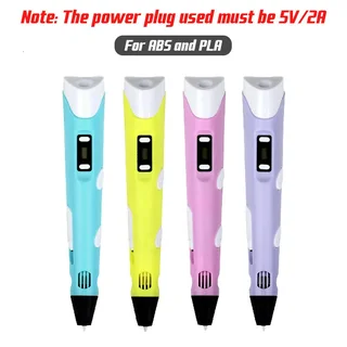 Intelligent 3D Pen With LED Display, Compatible PLA, ABS Filaments, Ideal Arts and Crafts Gift. NEW