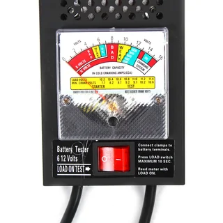 Battery Tester Checker Analyser and Voltmeter for 6 Volts and 12 Volts Batteries. Brand New Products
