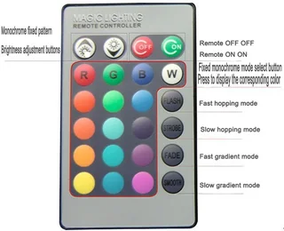 Colour Changing LED RGB Light Bulb with Wireless IR Remote Control. MultiColour. Brand New Products.