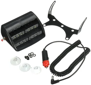 Red LED Windscreen Emergency Vehicle Flash/Warning Dashboard Light. Brand New Products.