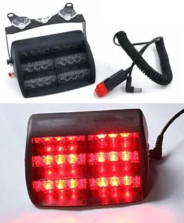 Red LED Windscreen Emergency Vehicle Flash/Warning Dashboard Light. Brand New Products.