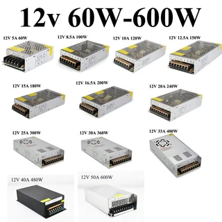 AC to DC Ventilated Metal Casing Transformers, Power Supply Units, Power Adapters Brand New Products