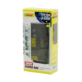 20A 12V 240W AC to DC Transformers, Regulated Switching Power Supplies Universal Adapter. Brand New