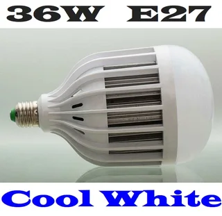Special Clearance Sale: LED Light Bulbs 36W LED E27 Lamp AC85~265V In Cool White. Brand New Products