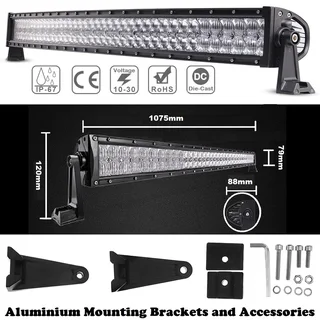 240W 4D and 5D NEW GENERATION LED Light Bar LED Auto Work Spot Search Light Bar. Brand New Products.