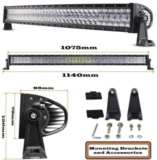 240W 4D and 5D NEW GENERATION LED Light Bar LED Auto Work Spot Search Light Bar. Brand New Products.