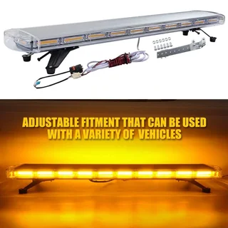 LED Strobe Flash Lights in Orange Yellow Amber for Vehicle Roof Tops. Brand New Products.