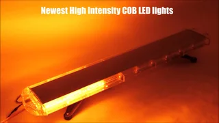 LED Strobe Flash Lights in Orange Yellow Amber for Vehicle Roof Tops. Brand New Products.