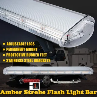 LED Strobe Flash Lights in Orange Yellow Amber for Vehicle Roof Tops. Brand New Products.