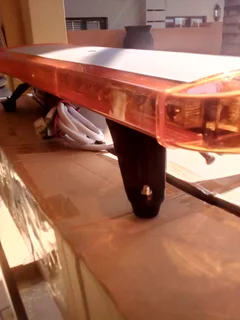 LED Strobe Flash Lights in Orange Yellow Amber for Vehicle Roof Tops. Brand New Products.