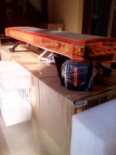 LED Strobe Flash Lights in Orange Yellow Amber for Vehicle Roof Tops. Brand New Products.