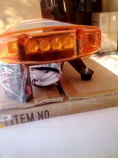 LED Strobe Flash Lights in Orange Yellow Amber for Vehicle Roof Tops. Brand New Products.