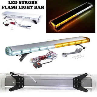 LED Strobe Flash Lights in Orange  Amber Yellow and White for Vehicle Roof Tops. Brand New Products.