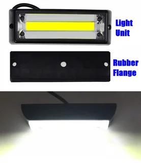 Cool White COB LED Flash Strobe Grille Bumper Running Board Cluster Lights 12V. Brand New Products.