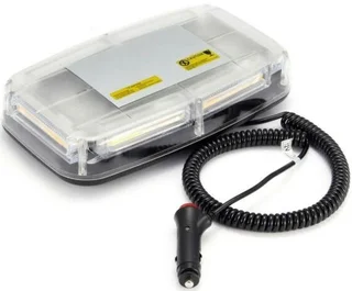 Green High Intensity COB LED Strobe Flash Roof Top Light. Magnetic Mount Base. Brand New Products.