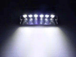 LED Vehicle Windscreen Flash Strobe Dashboard Windshield Cool White Dash Light. Brand New Products.
