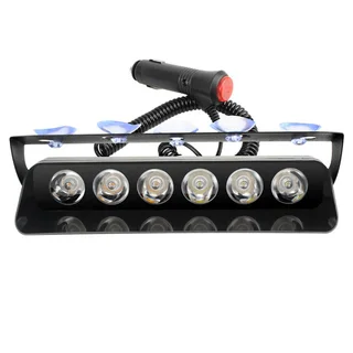 LED Vehicle Windscreen Flash Strobe Dashboard Windshield Cool White Dash Light. Brand New Products.