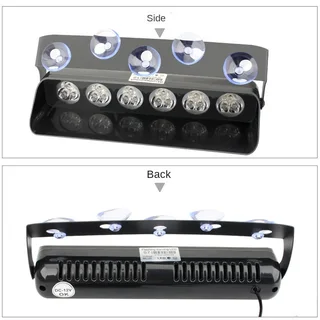 LED Vehicle Windscreen Flash Strobe Dashboard Windshield Cool White Dash Light. Brand New Products.