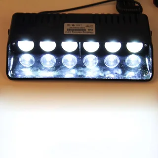 LED Vehicle Windscreen Flash Strobe Dashboard Windshield Cool White Dash Light. Brand New Products.