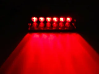 LED Vehicle Windscreen Flash Strobe Dashboard Windshield Bright RED Dash Light. Brand New Products.