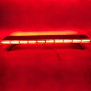 Red COB LED Vehicle Roof Top Strobe Flash Emergency Warning Light Bar. Very Bright Brand New Product