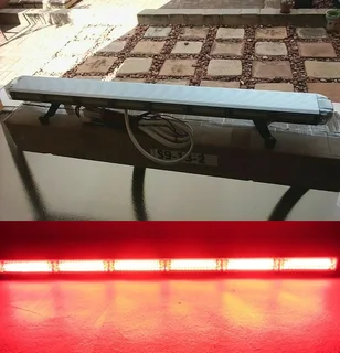 Red COB LED Vehicle Roof Top Strobe Flash Emergency Warning Light Bar. Very Bright Brand New Product