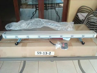 Red COB LED Vehicle Roof Top Strobe Flash Emergency Warning Light Bar. Very Bright Brand New Product