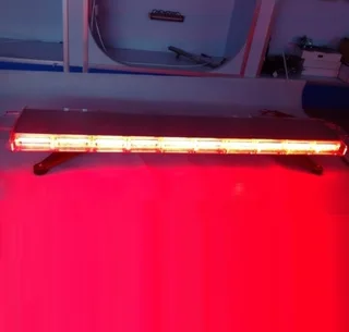 Red COB LED Vehicle Roof Top Strobe Flash Emergency Warning Light Bar. Very Bright Brand New Product