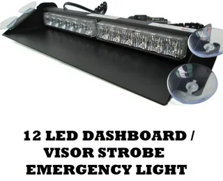 Vehicle Windscreen LED Strobe Flash Dashboard Light with 3 Modes. Dash Lights. Brand New Products.