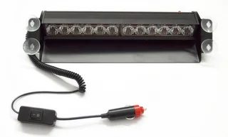 RED LED Strobe Vehicle Windscreen Flash Dashboard Light with 3 Modes. Brand New Products.