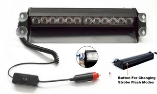 LED Vehicle Windscreen Flash Strobe Dashboard Windshield Light. GREEN Dash Light. Brand New Products