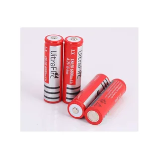 Rechargeable 18650 Batteries Ideal For Cheap LED Torches and Other Light Duty Applications. NEW.
