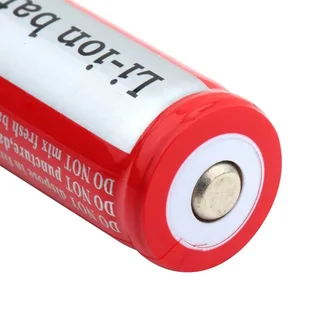 Rechargeable 18650 Batteries Ideal For Cheap LED Torches and Other Light Duty Applications. NEW.