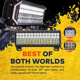 Quad Row Heavy Duty LED Light Bar with Super Bright Multi Beam Latest Technology. Brand New Products