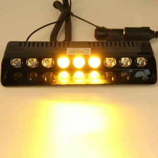 LED Windscreen Vehicle Strobe Dashboard Light Very Long 9LED Version. Dash Lights Brand New Products