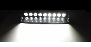 LED Windscreen Vehicle Strobe Dashboard COOL WHITE Light Very Long 9LED Version. Brand New Products.