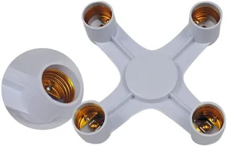 Light Bulbs Socket Splitter, Converter, Adapter and Lamp Holder. 4 in 1 Versatile Brand New Products