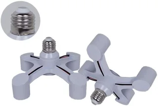 Light Bulbs Socket Splitter, Converter, Adapter and Lamp Holder. 4 in 1 Versatile Brand New Products
