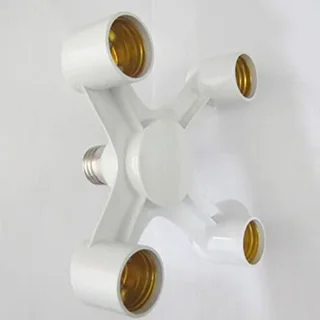 Light Bulbs Socket Splitter, Converter, Adapter and Lamp Holder. 4 in 1 Versatile Brand New Products