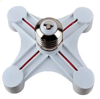 Light Bulbs Socket Splitter, Converter, Adapter and Lamp Holder. 4 in 1 Versatile Brand New Products