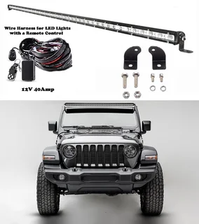LED Light Bars 50in Ultra Slim Design, Remote Control Wire Harness Kits and More. Brand New Products
