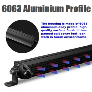 LED Light Bar 330mm Ultra Slim Design 9~60V DC 36W. Single Row Version. Brand New Products.