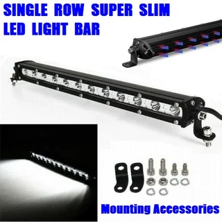 LED Light Bar 330mm Ultra Slim Design 9~60V DC 36W. Single Row Version. Brand New Products.