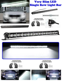 LED Light Bar 64cm Ultra Slim Design 9~60V DC 72W Single Row Version. Brand New Products.